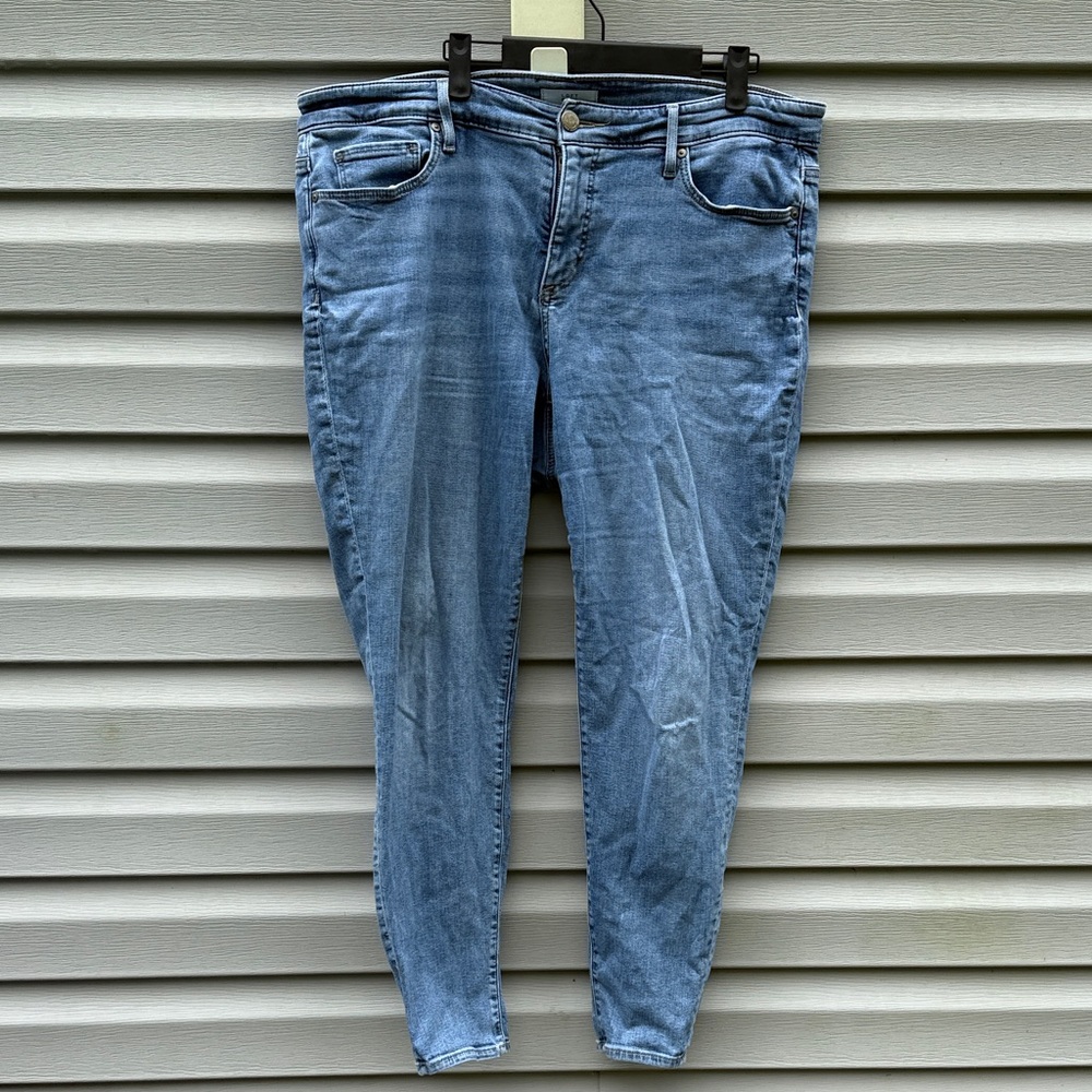 Loft | Plus Women’s Skinny Crop Jeans size 18